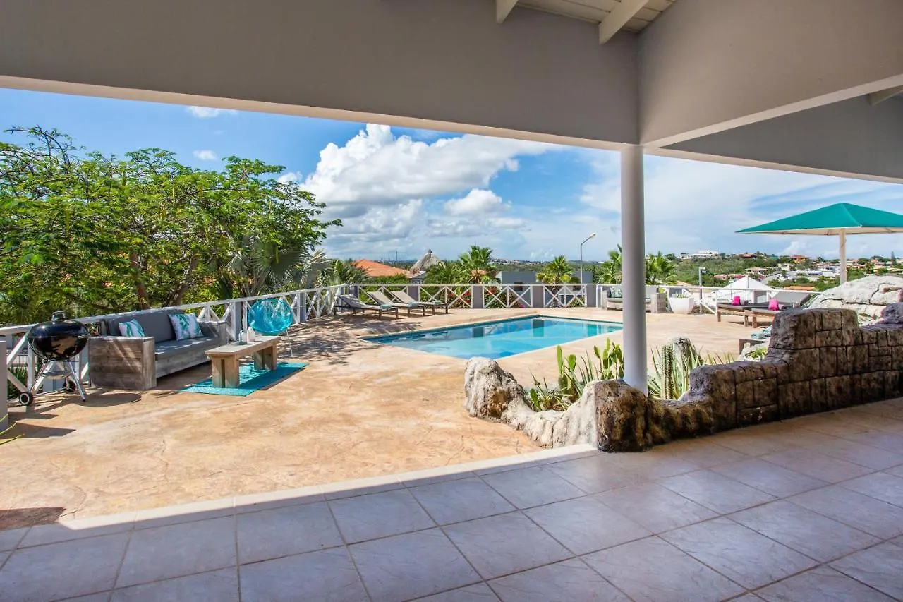 Beautiful & Spacious Villa With View In Jan Thiel Curacao