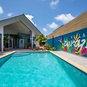  Villa Curazon Met Privézwembad Vlakbij Het Strand!